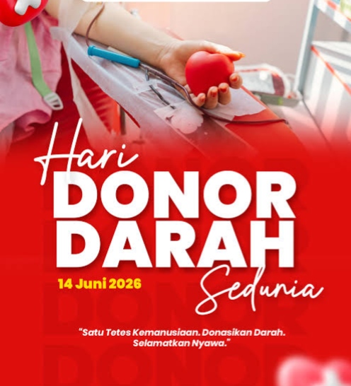 HARI DONOR DARAH SEDUNIA 14/06/2026